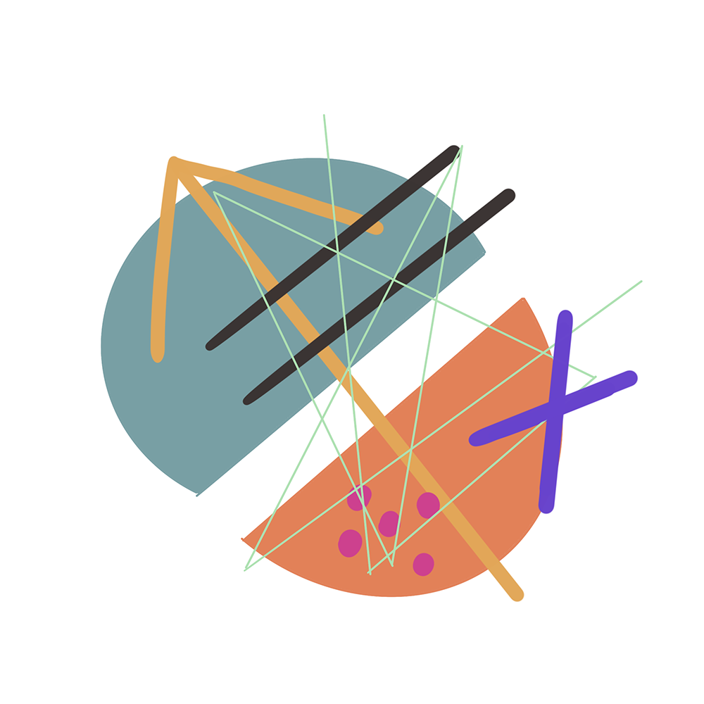 <b>Balanced Creativity</b><br>This circle represents the balance in my creative life. The shapes and patterns show harmony between logic and imagination.